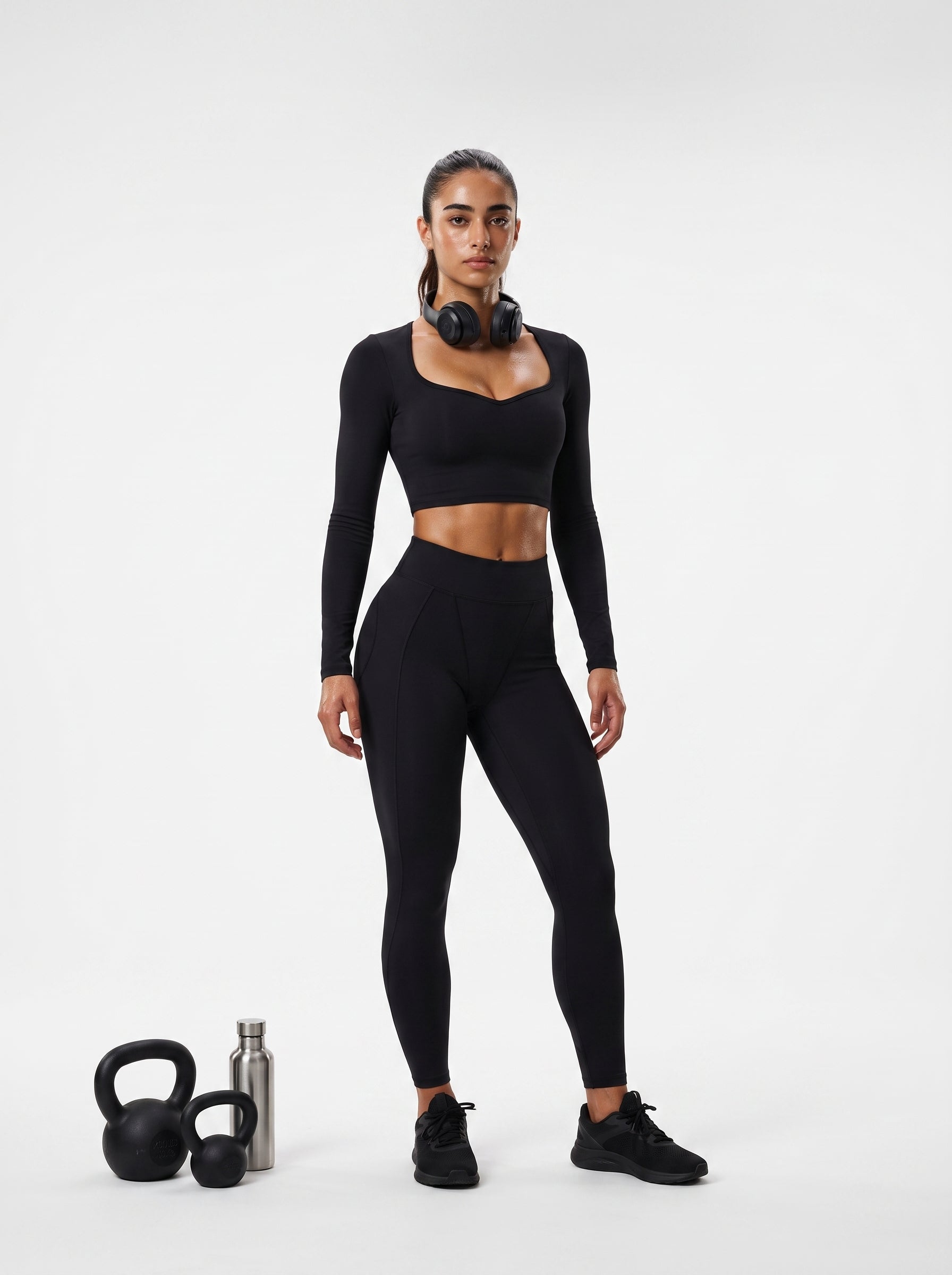 Black Sculpt High Waisted Leggings