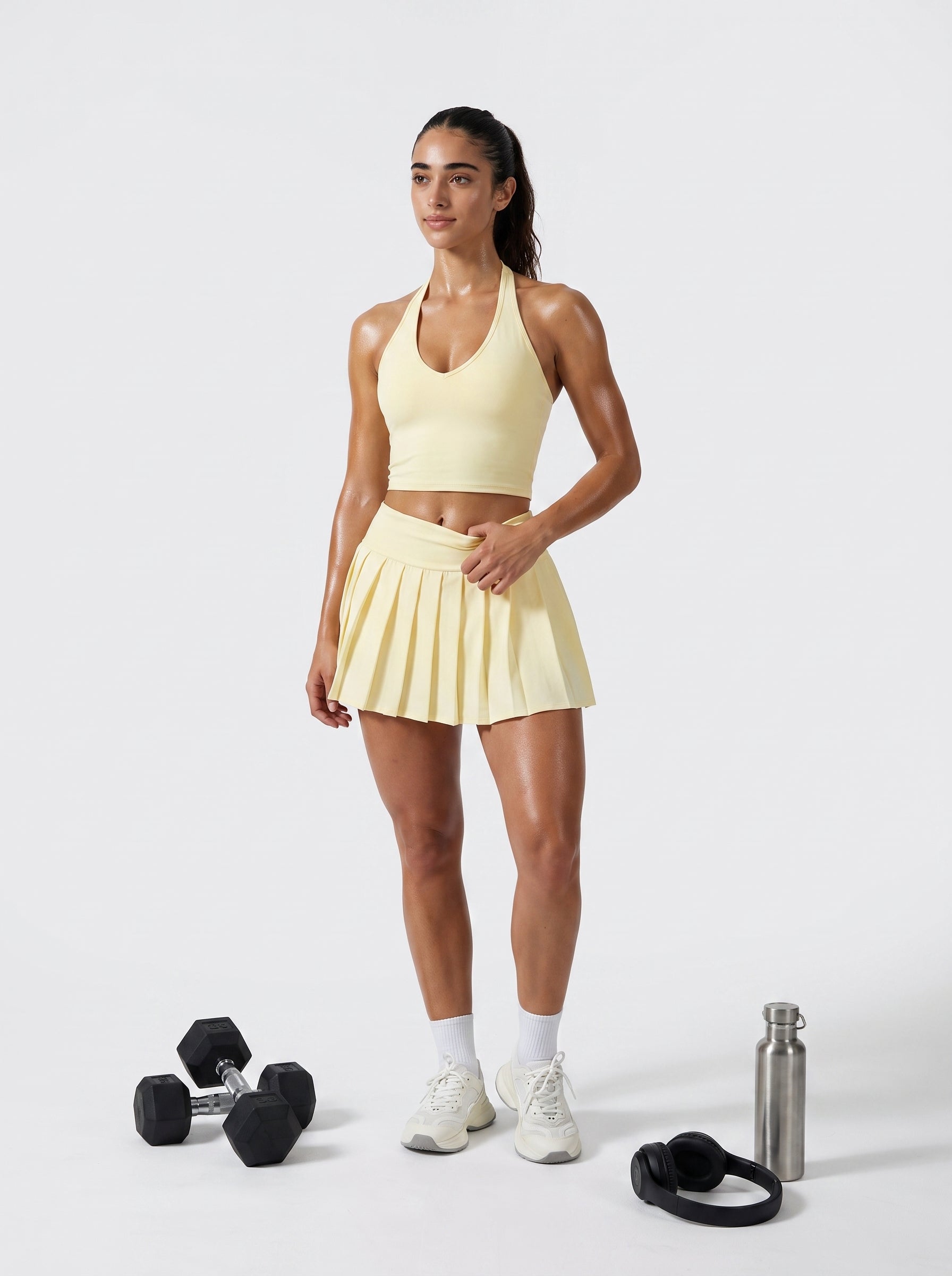 Butter Yellow Skort