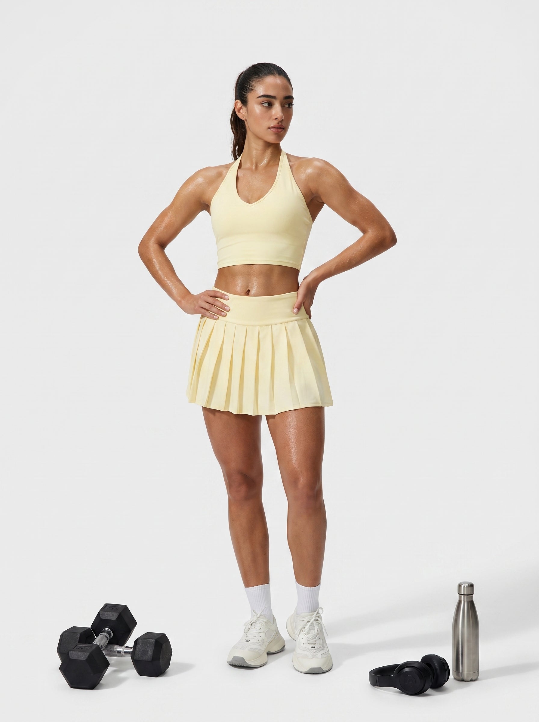 Butter Yellow Skort