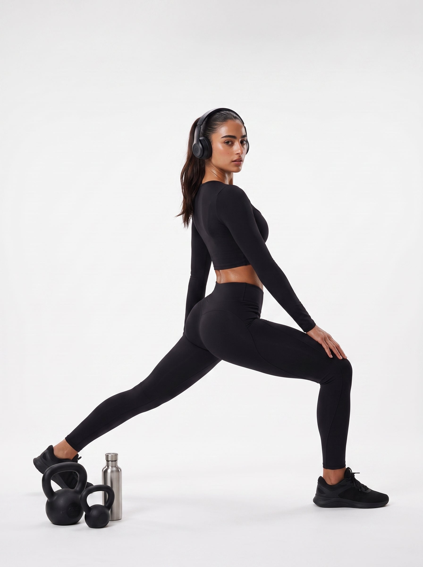 Black Sculpt High Waisted Leggings