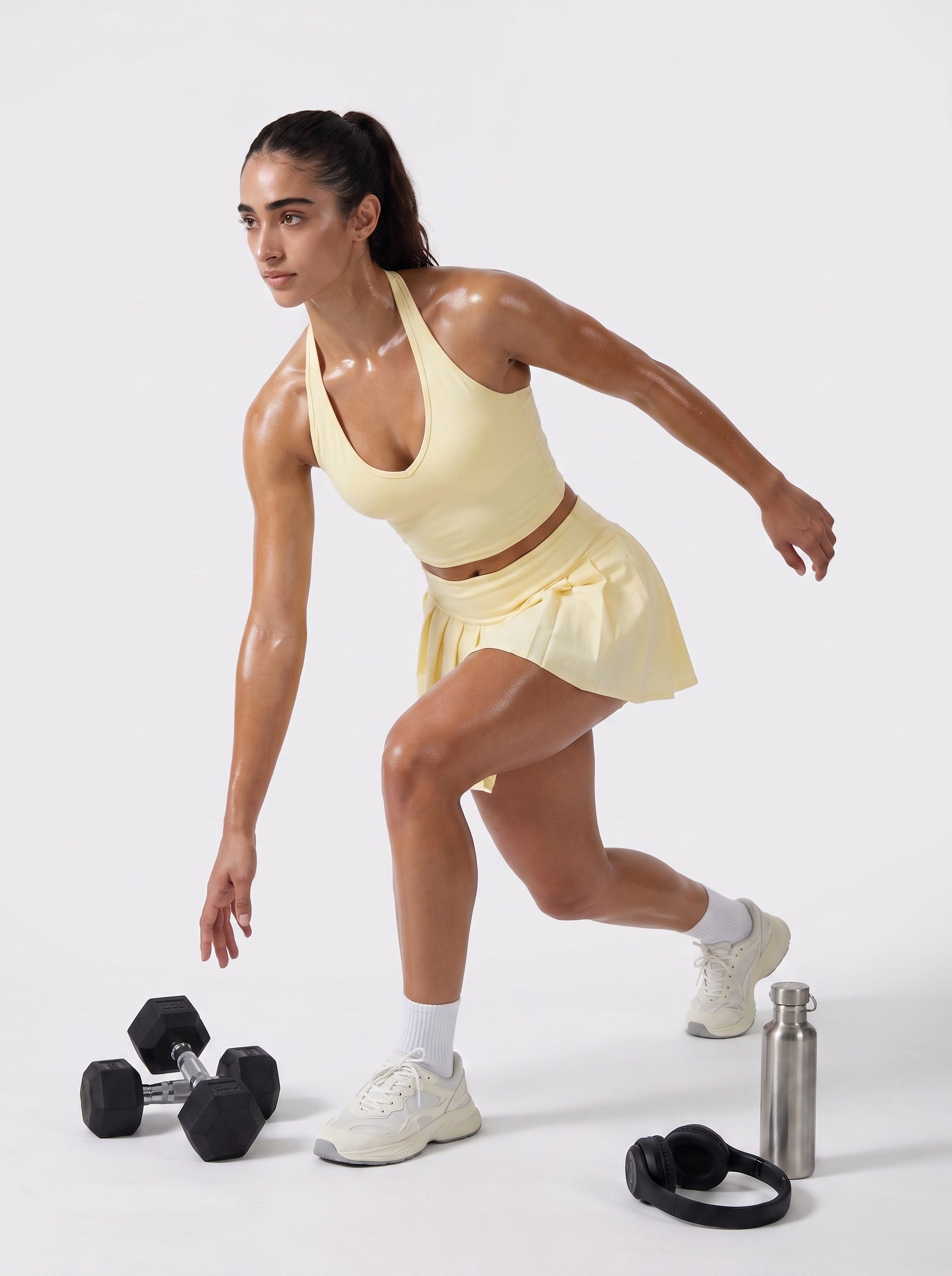 Butter Yellow Skort