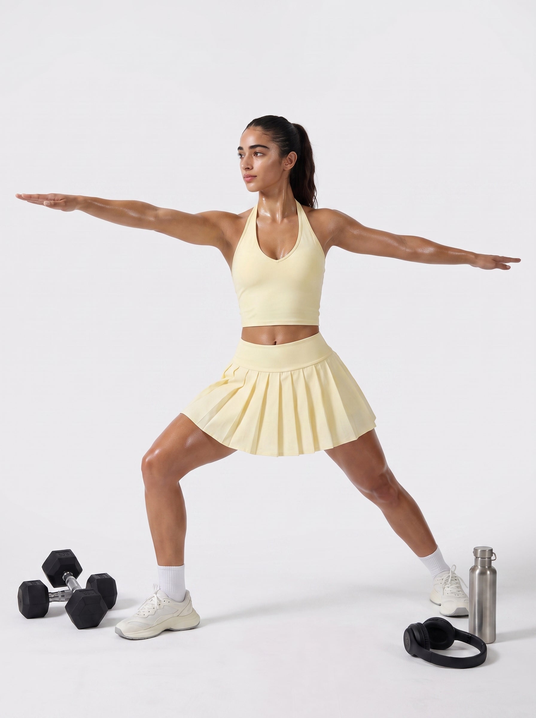 Butter Yellow Skort