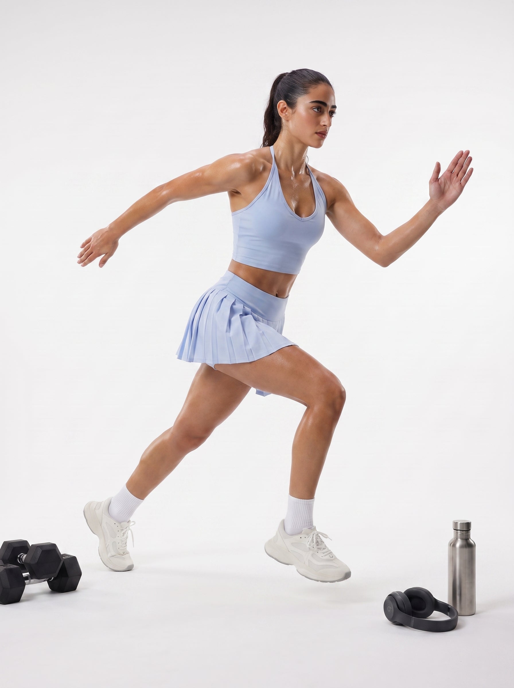 Ice Blue Skort