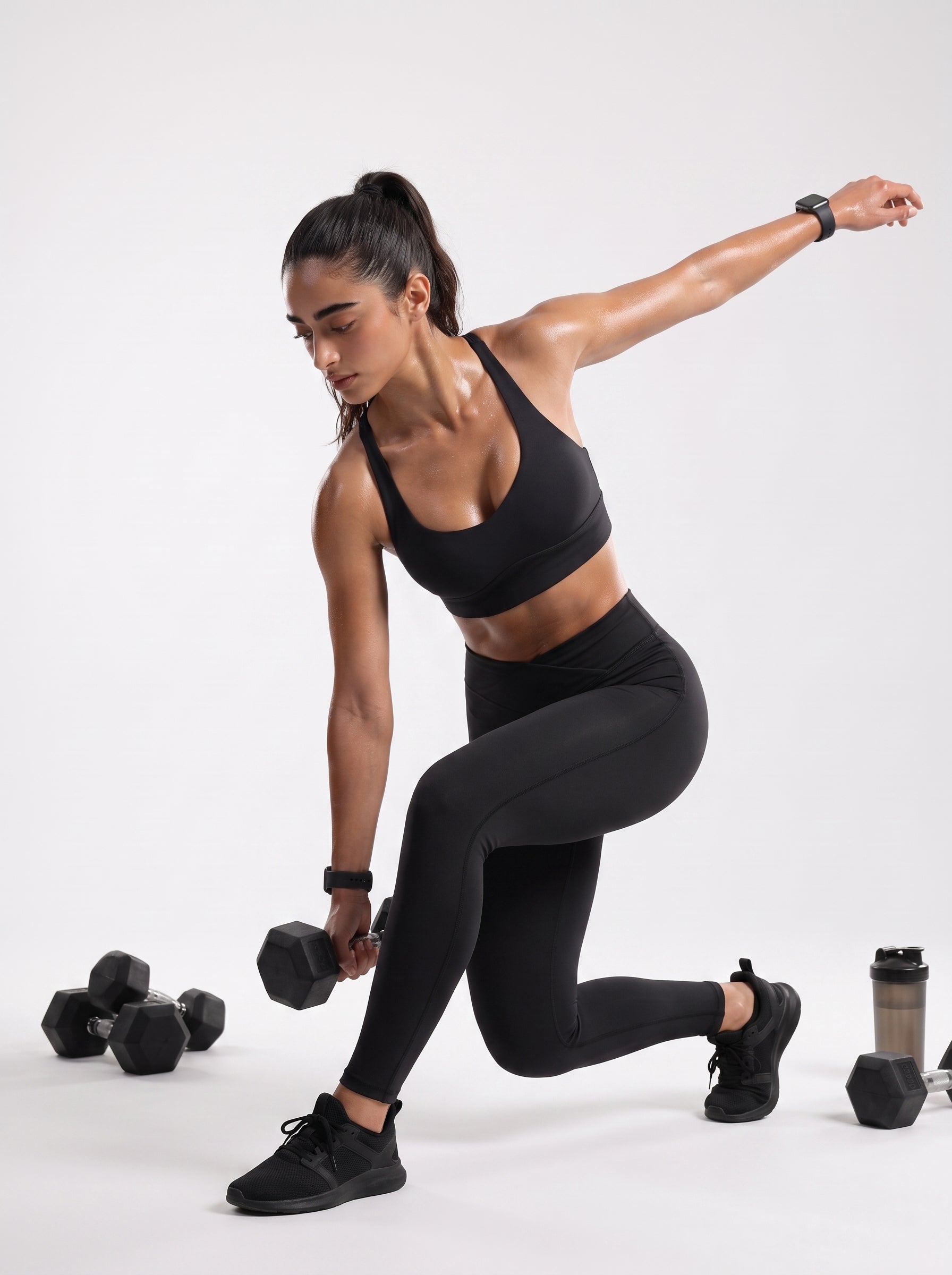Jet Black Curve Leggings