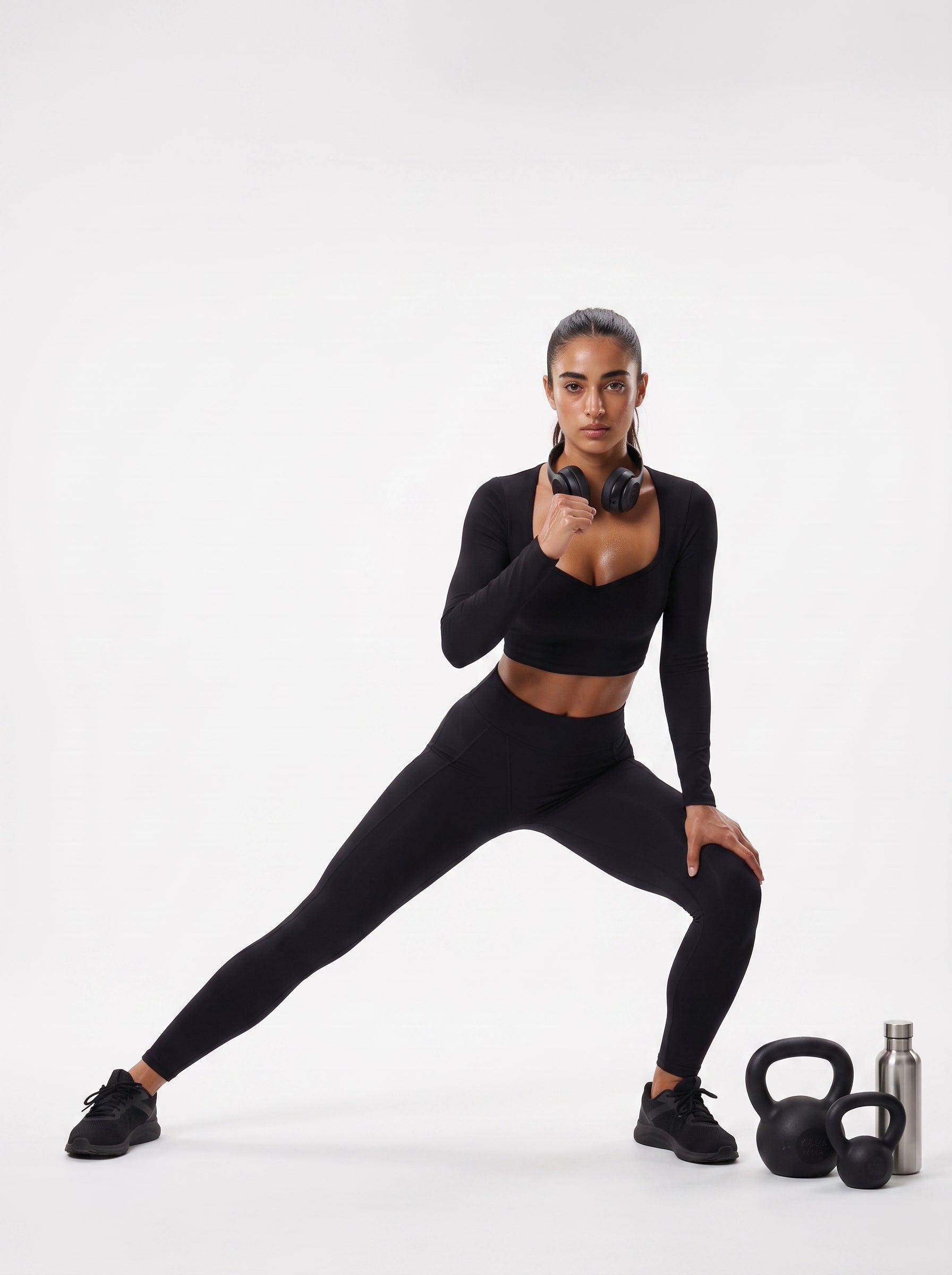 Black Sculpt High Waisted Leggings