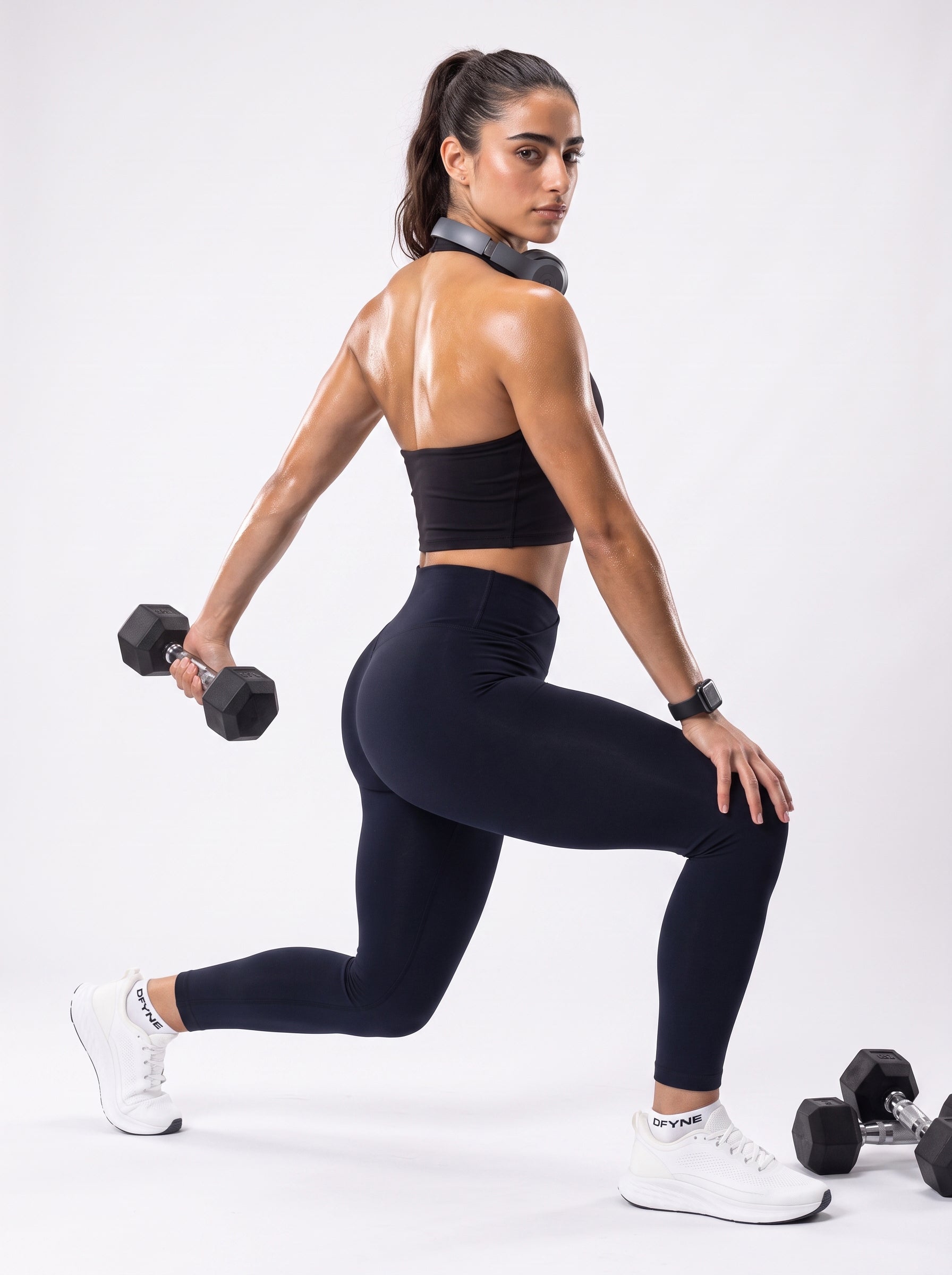 Black Sculpt High Waisted Leggings