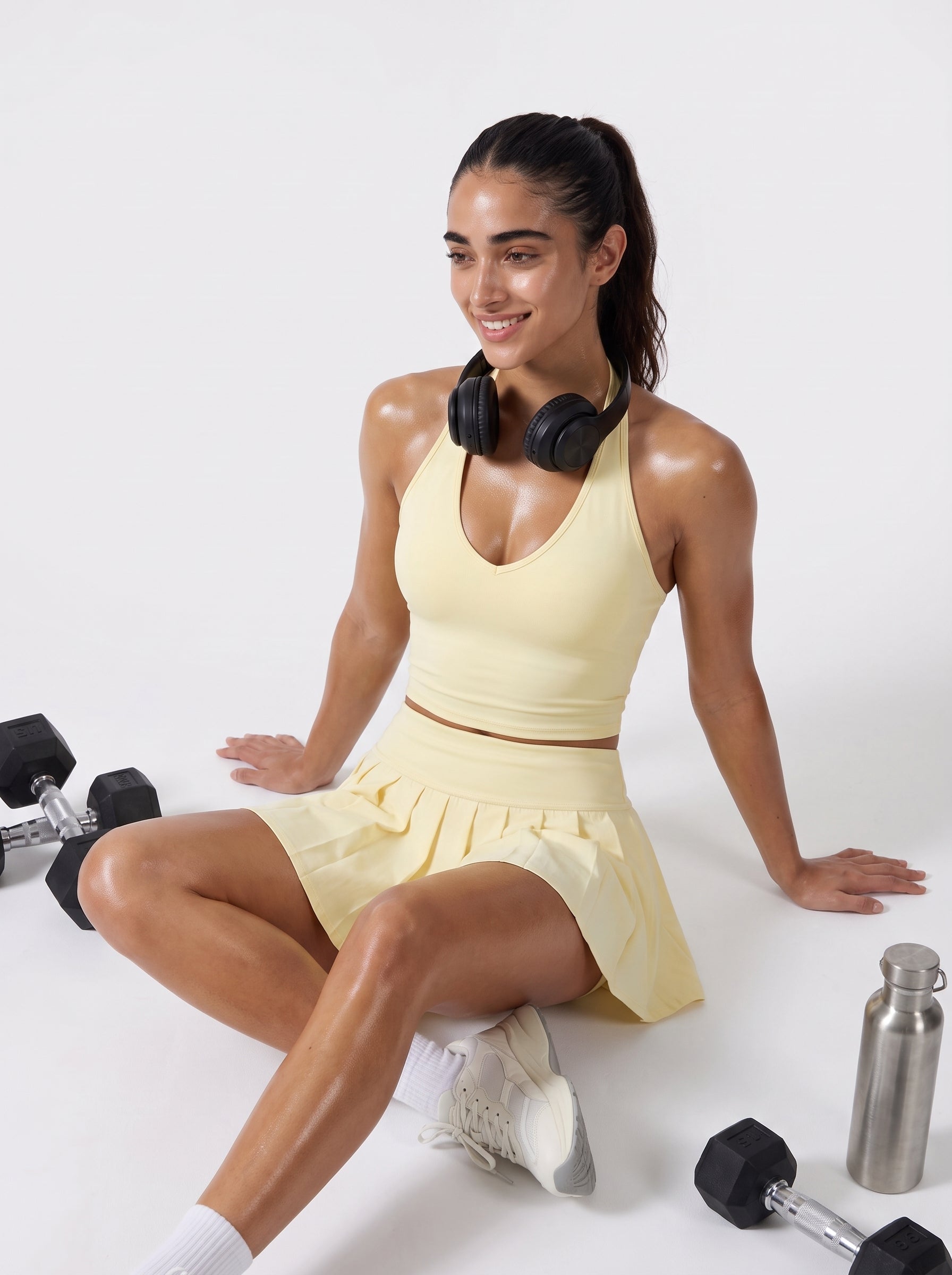 Butter Yellow Halter