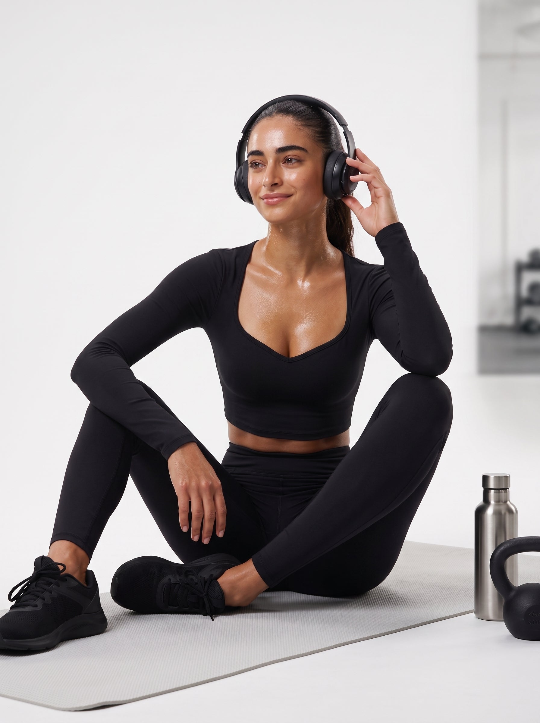 Black Sculpt High Waisted Leggings