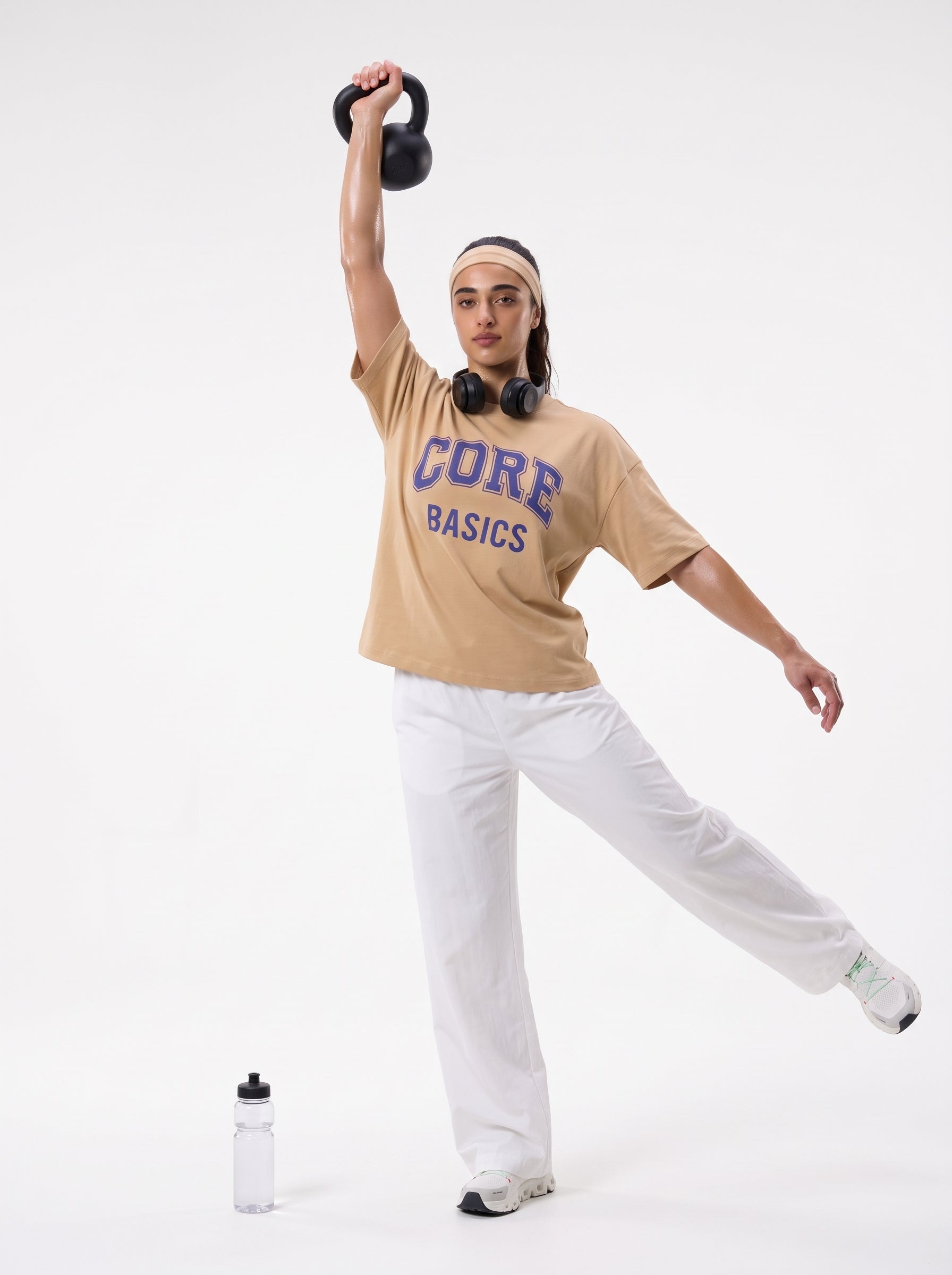 Taupe Core Short Sleeves Tee