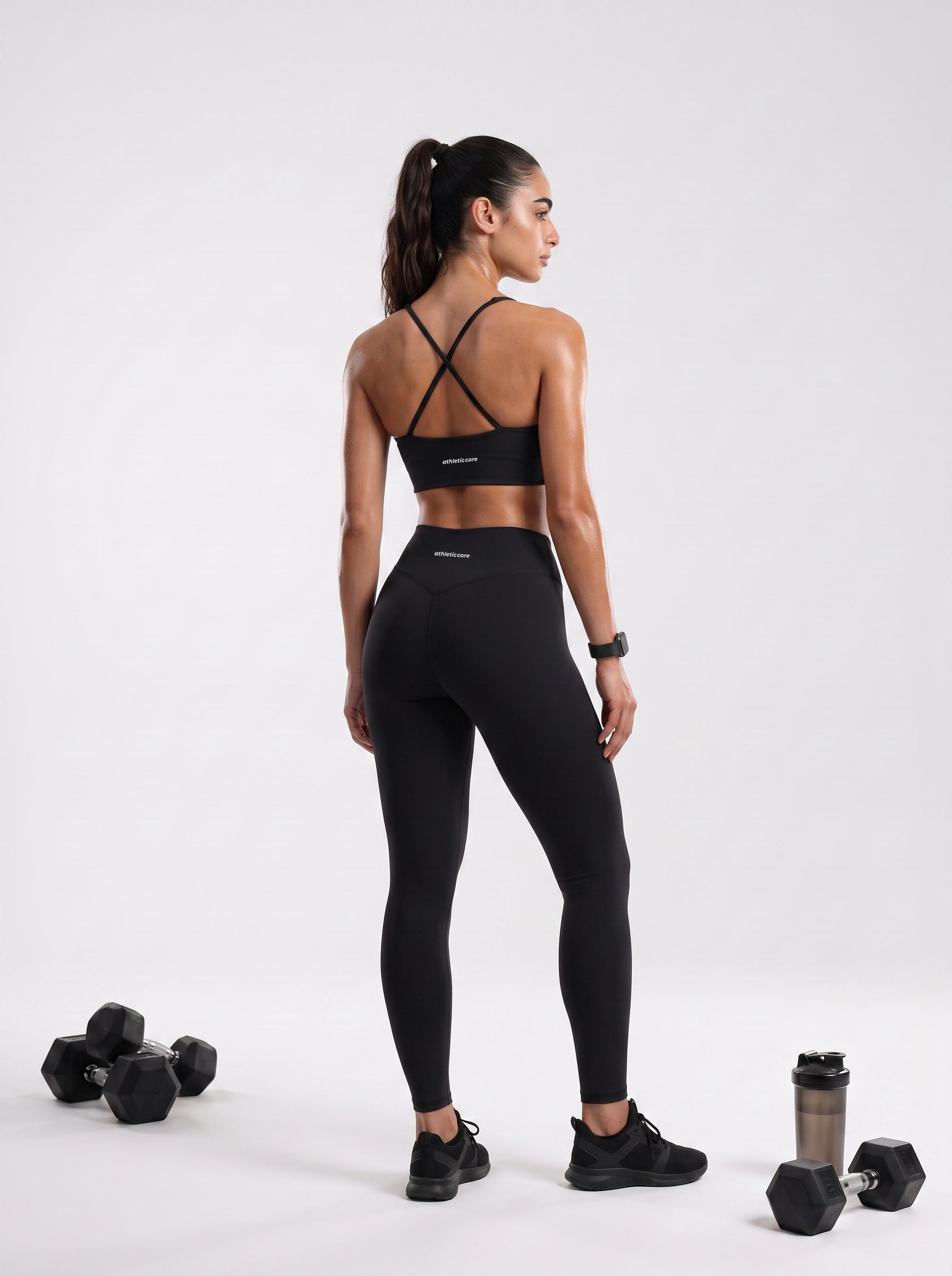 Jet Black Curve Leggings