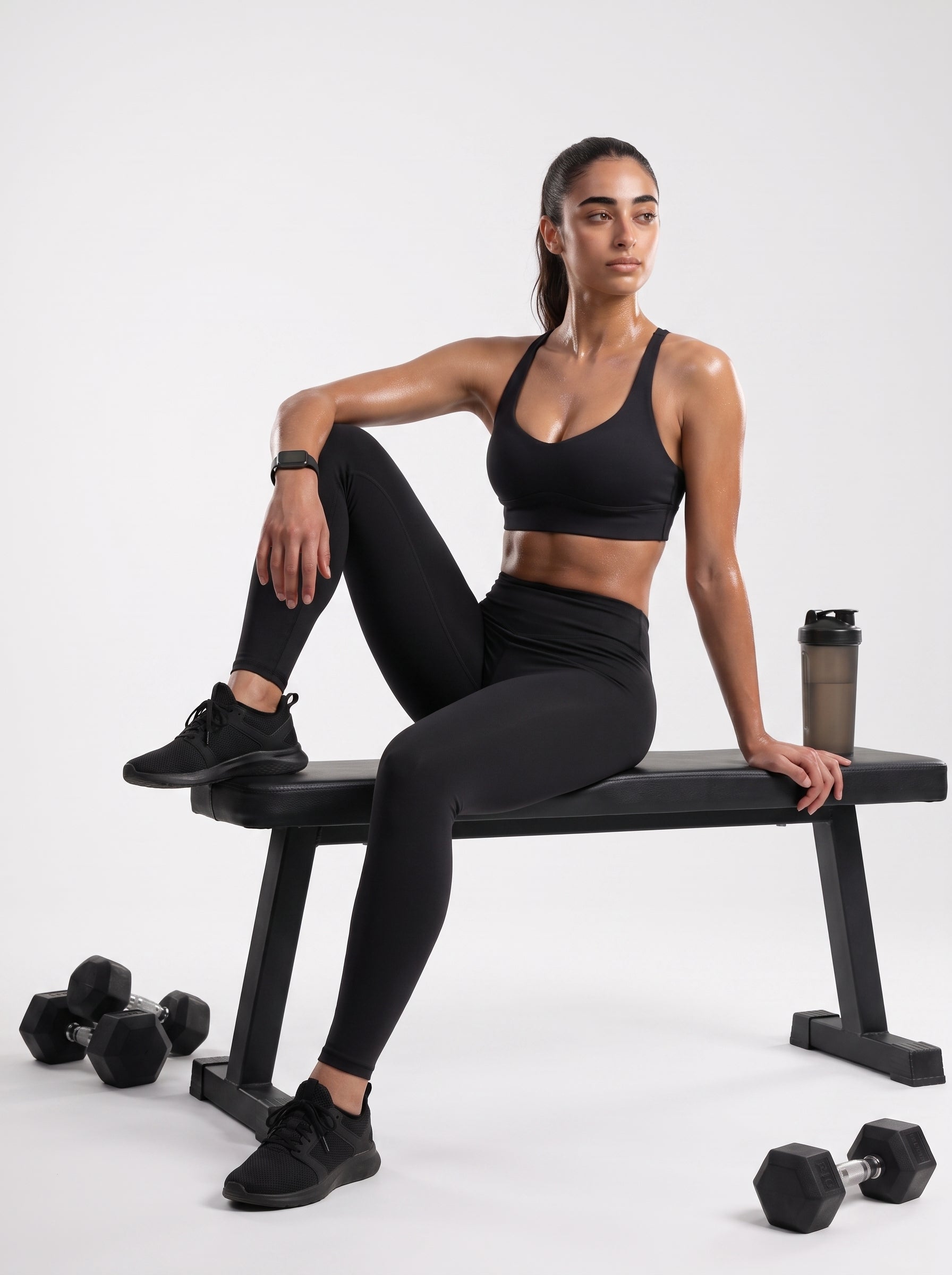 Jet Black Curve Leggings