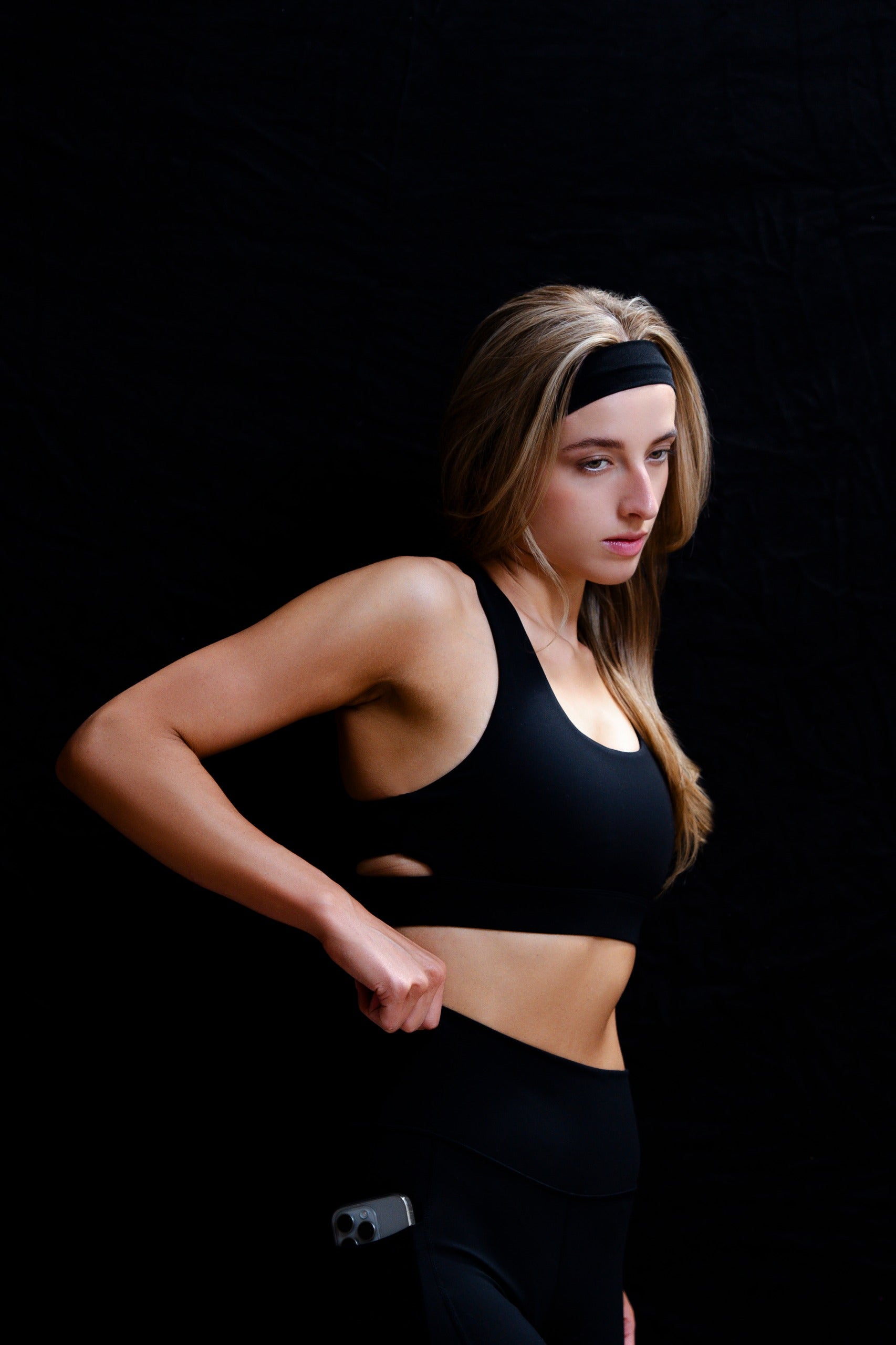 SCULPT X CROSS STRAP SPORTS BRA