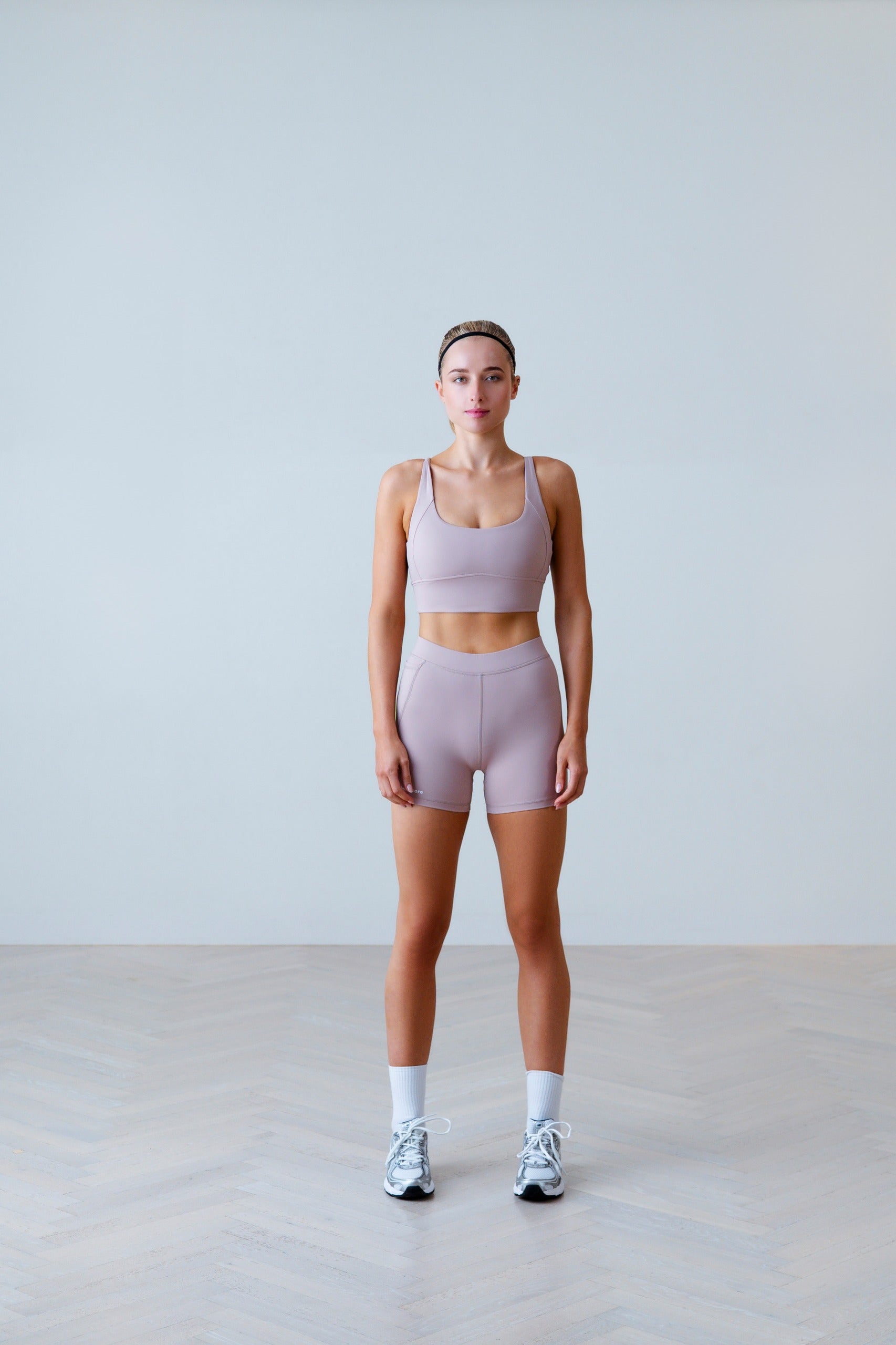 CORESCULPT SHORTS WITH POCKETS TAUPE