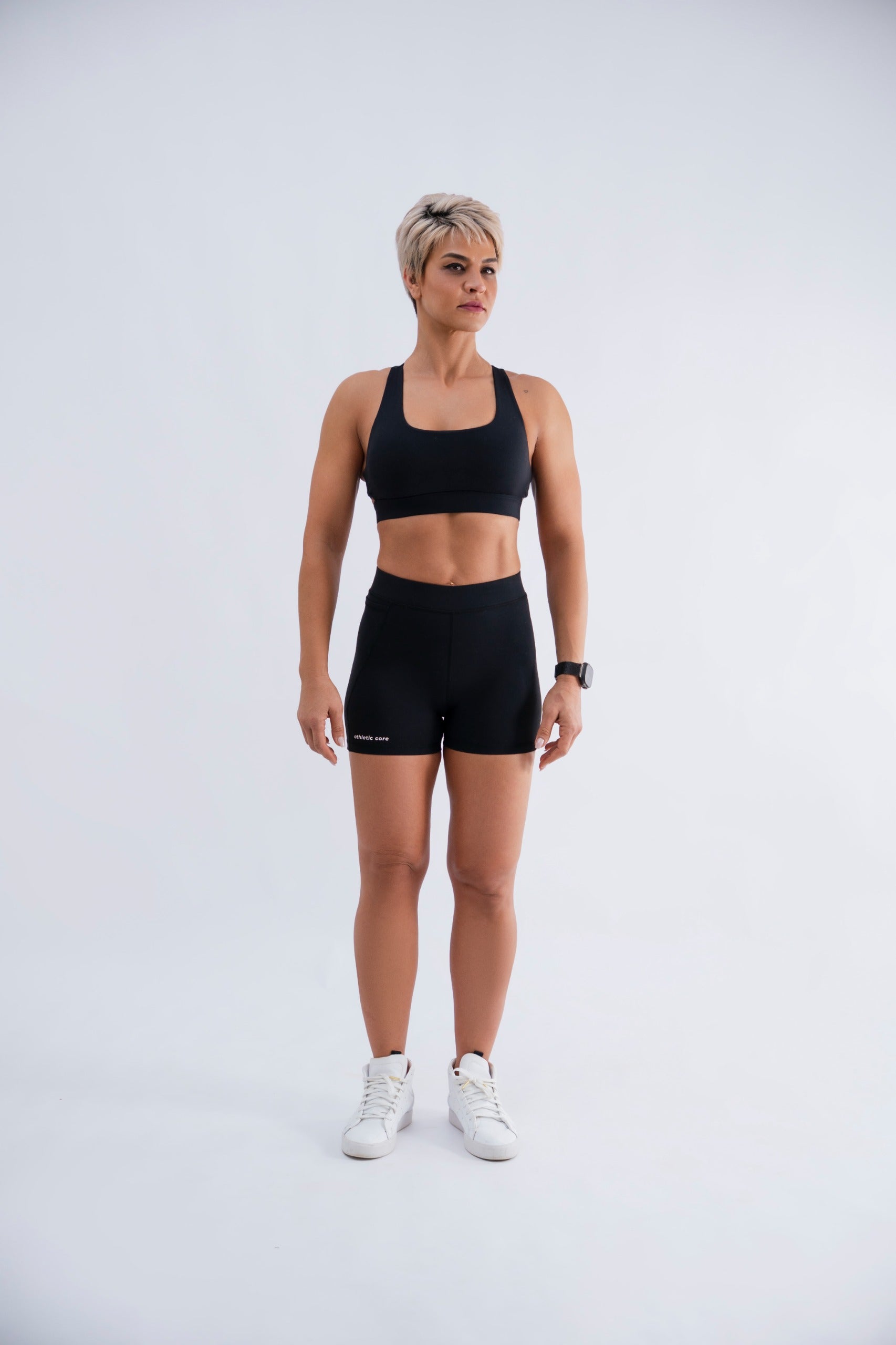 CORESCULPT SHORTS WITH POCKETS TAUPE