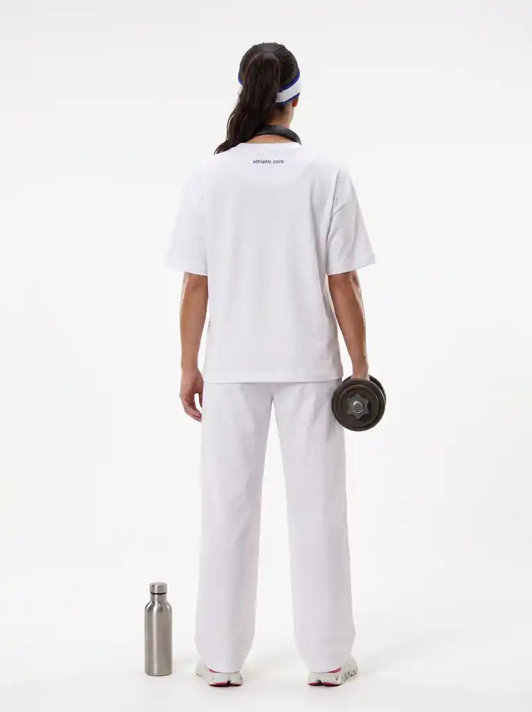 White Core Short Sleeves Tee